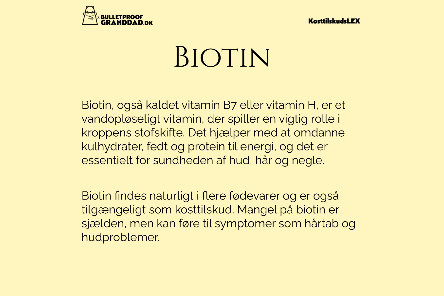 Biotin