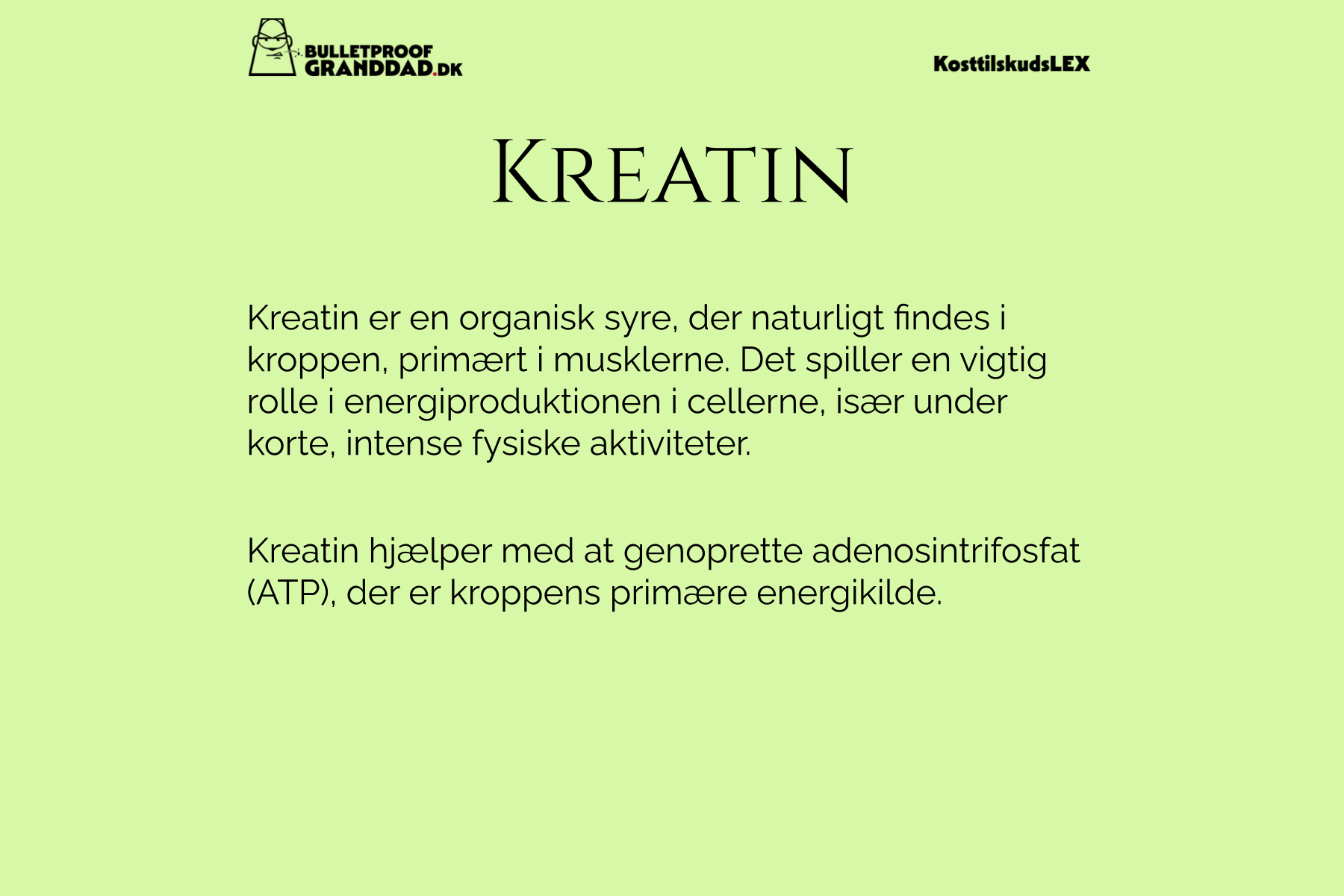 Kreatin