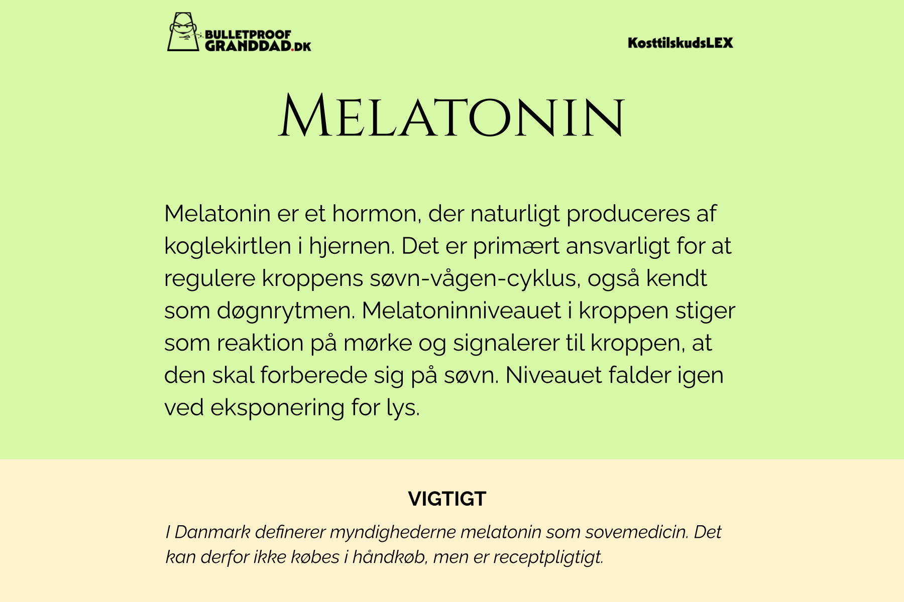 Melatonin