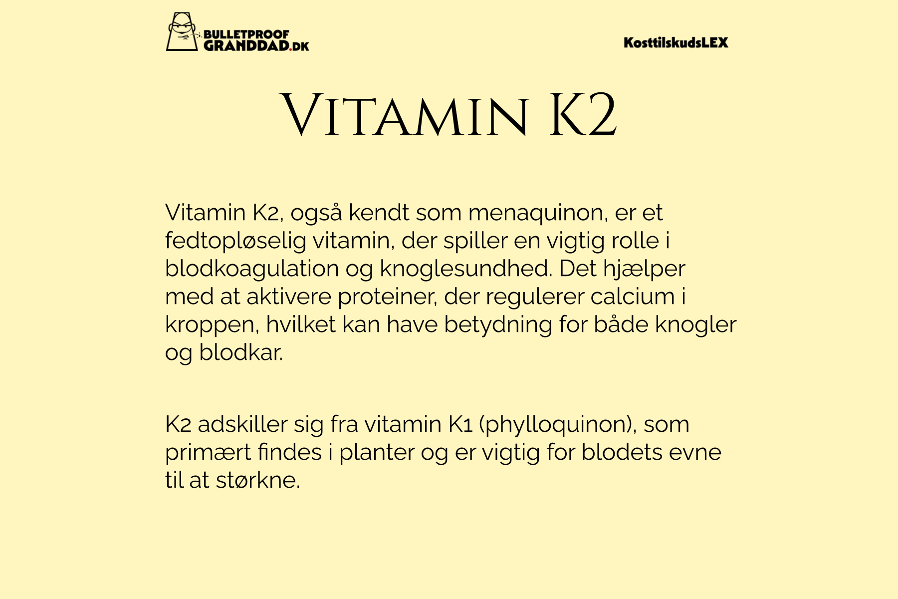 Vitamin K2